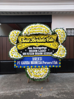 Papan Bunga Duka di 7 Ulu