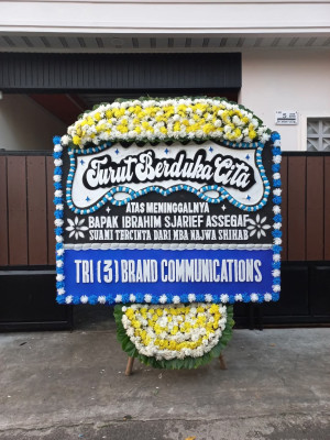 Papan Bunga Duka di 7 Ulu